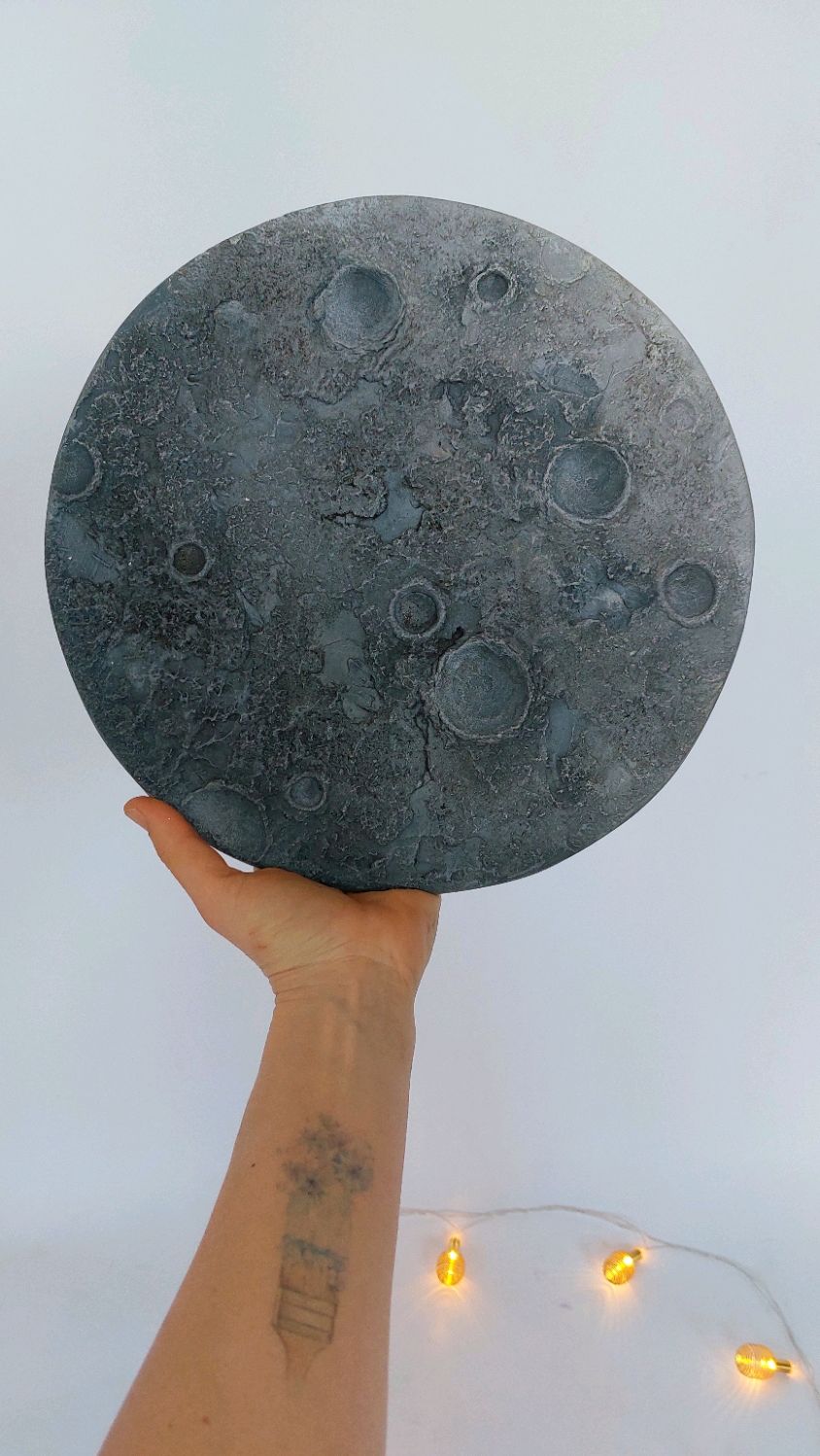 Полная луна – купить онлайн на Ярмарке Мастеров – SC0DERU | Панно ...