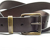 Bag on the belt genuine leather