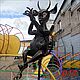 Скульптура кованая "Черт", Скульптуры, Великий Новгород,  Фото №1