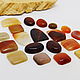 Set of cabochons made of agate, carnelian (19 pcs). Cabochons. Selberiya shop. Online shopping on My Livemaster.  Фото №2
