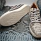 Order Sneakers made of genuine python leather and thick water-repellent fabric!. SHOES&BAGS. Livemaster. . Training shoes Фото №3