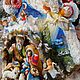 Дед Мороз под ёлку с композицией - Рождество. Куклы и пупсы. Анна. Ярмарка Мастеров.  Фото №5