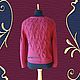 Falling leaves. Sweater Jackets. Knitting from Lyudmila Makarova. My Livemaster. Фото №4