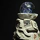 Статуэтка «Всеотец Один». Ритуальная атрибутика. Ethno-Psychedelic Ceramics. Интернет-магазин Ярмарка Мастеров.  Фото №2