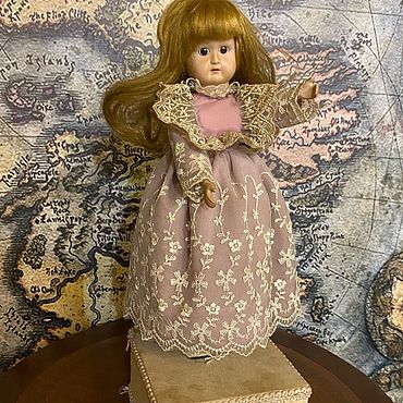 Винтаж ручной работы. Ярмарка Мастеров - ручная работа Винтаж: Кукла Musical Animated Doll,1950 год . Музыкальная .. Handmade.