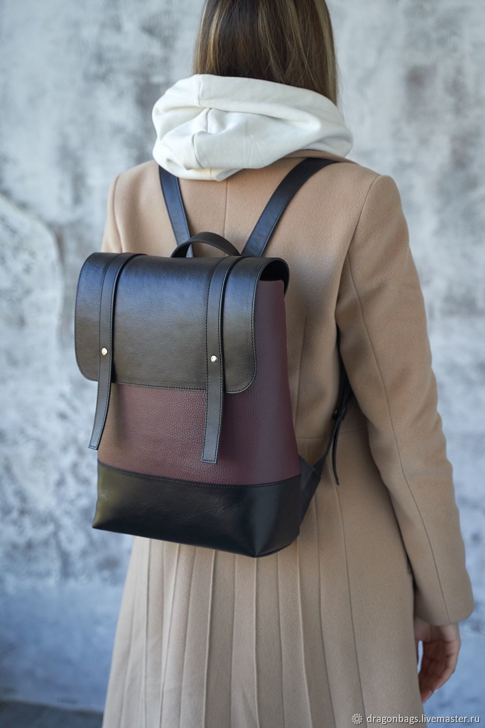 Рюкзак кожаный женский "Amour" купить в интернет-магазине Ярмарка ...