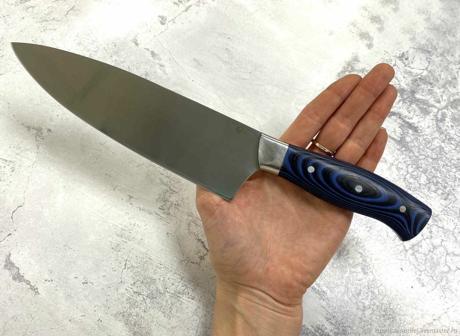 Кухонный нож Универсал-2, цельнометаллический, AUS-8, G10 в интернет ...
