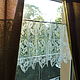 A valance of lace (macrame) Art.N .№-022, Curtains, Gera,  Фото №1