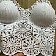 Вязаный топ «Lacy». Топы. nata_i_knit (klepalova). Ярмарка Мастеров.  Фото №6
