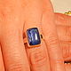 Ring.kyanite.silver. Rings. Fashion shop. Online shopping on My Livemaster.  Фото №2