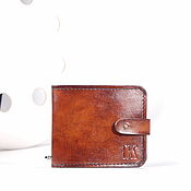 Сумки и аксессуары handmade. Livemaster - original item Men`s leather wallet 