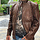 Мужская куртка из кожи питона, Верхняя одежда мужская, Москва,  Фото №1