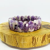 Украшения handmade. Livemaster - original item Purple Mountains Amethyst Bracelet. Handmade.