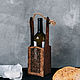 Подарочная коробка для вина "Мозаика" PK4, Подарочная упаковка, Новокузнецк,  Фото №1