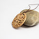 Pendant 'the Sign of Veles' from ash. Pendants. Spirit of tree. Online shopping on My Livemaster.  Фото №2