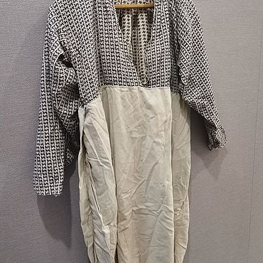 старинная женская одежда.холст.вышивка до 1917г.