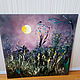 Order 'In love with the night ' oil. Anji's favourite pictures (anzhela-a). Livemaster. . Pictures Фото №3