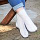  Action! Openwork down socks for women handmade. Socks. Down shop (TeploPuha34). Online shopping on My Livemaster.  Фото №2