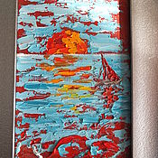 Картины и панно handmade. Livemaster - original item Painting the sea 