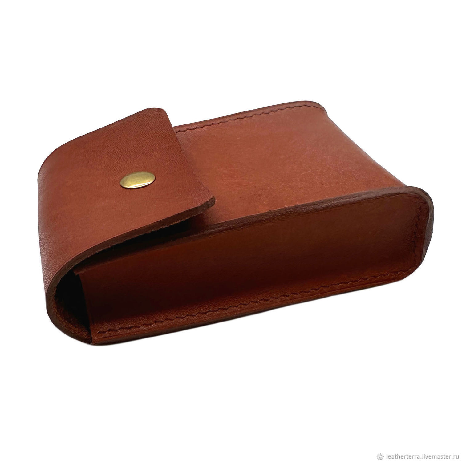 Кожаный чехол - футляр для помазка и бритвенного станка купить в ...