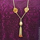 Necklace with pendant 'Avon' (carnelian, vintage). Necklace. Pani Kratova (panikratova). My Livemaster. Фото №6
