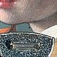 Винтаж: Брошь «Дивный лес», эмаль, олово, Европа. Броши винтажные. Светлана Воробьева. Ярмарка Мастеров.  Фото №4