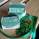 Natural soap from scratch Parsley Spirulina, Soap, Neman,  Фото №1