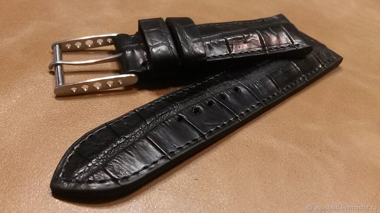 Ремень для часов Panerai из крокодила в интернет-магазине на Ярмарке ...