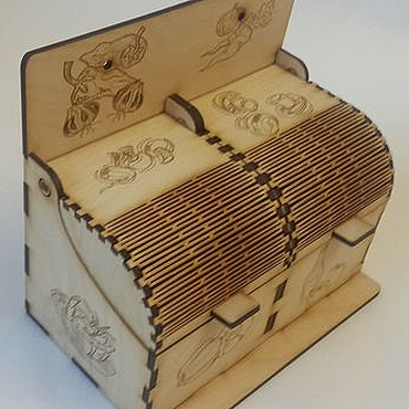 Посуда ручной работы. Ярмарка Мастеров - ручная работа Ящичек 2 в 1. Handmade.