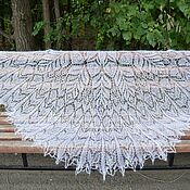 Аксессуары handmade. Livemaster - original item White gossamer shawl. Handmade.