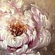 Paired paintings with pink peonies. Double module beige peonies. Pictures. Zabaikalie. Online shopping on My Livemaster.  Фото №2