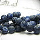 Sodalite, beads, ball, 8 mm. matt. Beads1. Elena (luxury-fittings). My Livemaster. Фото №4