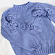 Вязаный свитер Цветы. Свитеры. Knit by Heart - Вязаная одежда 富. Ярмарка Мастеров.  Фото №6