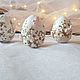 Easter eggs: Set of Hares in the grass, with voluminous decor and painting. Eggs. BronvenGift (bronven). My Livemaster. Фото №11