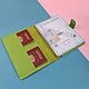 Folder organizer for documents A5 format new. Cover. Leather Collection. Online shopping on My Livemaster.  Фото №2