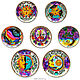 Set of plates on the wall 'Harmony of day and night' 7 pcs, Decorative plates, Krasnodar,  Фото №1