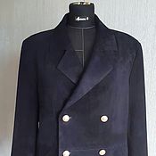 Мужская одежда handmade. Livemaster - original item Men`s cropped suede coat. Handmade.