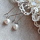 Earrings classic: earrings with pendants. Earrings. Olga Lado. Online shopping on My Livemaster.  Фото №2