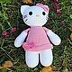 Order Knitted dolls crochet 'Hello Kitty'. Amigurushka. Livemaster. . Stuffed Toys Фото №3