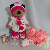 Куклы и игрушки handmade. Livemaster - original item SIM bear to order. Handmade.