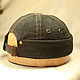 Docker beanie denim hat DBH-35. Caps. Bluggae Custom Headwear. My Livemaster. Фото №4