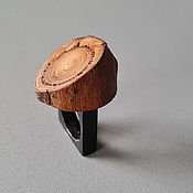 Украшения handmade. Livemaster - original item Wooden ring. Handmade.