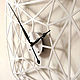 Часы настенные из металла "Sapphire" 54 см. Часы классические. Smith & Co.. Интернет-магазин Ярмарка Мастеров.  Фото №2