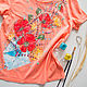 t-shirt Letter Summer. T-shirts. krasa-art. Online shopping on My Livemaster.  Фото №2