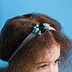 Повязка на волосы для девочек. Повязки. Neat’Co. Интернет-магазин Ярмарка Мастеров.  Фото №2