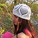 Order Summer hat №6. 'CHARMER' knitting from Natalie K. Livemaster. . Berets Фото №3