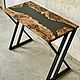 Compact desktop-river 'Klokke MINI'. Tables. Custom furniture making U.LOFT. Online shopping on My Livemaster.  Фото №2