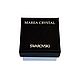 Серьги Dentelle Swarovski 10 мм Sap. Серьги классические. Marea Crystal. Ярмарка Мастеров.  Фото №4