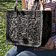 Order shopper: Women's bag 'classic shopper' - black. schwanzchen. Livemaster. . Shopper Фото №3