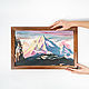 Order Reproduction of a picture in a frame ' THE MESSAGE OF SHAMBHALA. 1946». N. To. Roerich. KR14. ART OF SIBERIA. Livemaster. . Pictures Фото №3